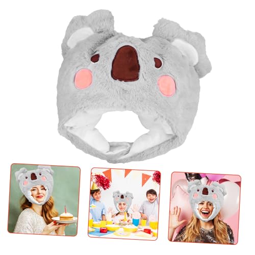 SOLUSTRE Kuscheliger Kopf Hut Lustiges Cosplay Kostüm Fotorequisiten für Partys Karneval Rollenspiele und Aufführungen aus Hochwertigem Plüsch und Leicht und Tragbar für Unvergessliche SOLUSTRE Kuscheliger Kopf Hut Lustiges Cosplay Kostüm Fotorequisiten für Partys Karneval Rollenspiele und Aufführungen aus Hochwertigem Plüsch und Leicht und Tragbar für Unvergessliche von SOLUSTRE