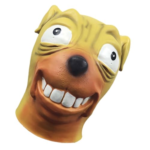 SOLUSTRE Lustige Hunde aus Weichem Bequeme Vollkopf Cosplay Requisite für Haustier Partys Halloween Kostümzubehör für Bulldoggen und Niedliche Hunde Fans SOLUSTRE Lustige Hunde aus Weichem Bequeme Vollkopf Cosplay Requisite für Haustier Partys Halloween Kostümzubehör für Bulldoggen und Niedliche Hunde Fans von SOLUSTRE