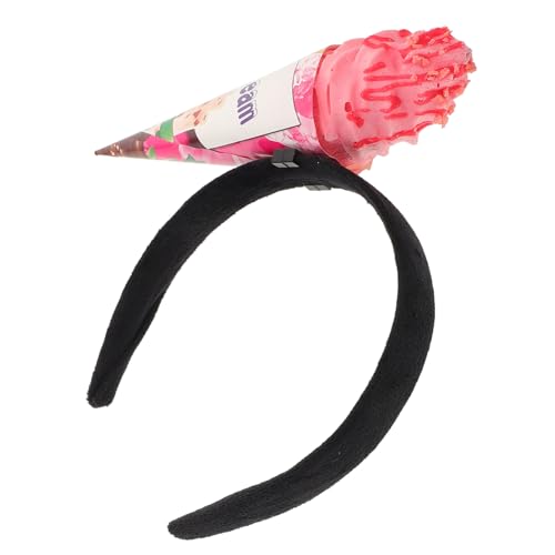 SOLUSTRE Lustiges Eiscreme Stirnband aus Leichtem Material Bequemes Haaraccessoire für Erwachsene Multifunktionales Party und Foto Requisit Make Up Stirnband Geeignet für Festivals und SOLUSTRE Lustiges Eiscreme Stirnband aus Leichtem Material Bequemes Haaraccessoire für Erwachsene Multifunktionales Party und Foto Requisit Make Up Stirnband Geeignet für Festivals und von SOLUSTRE