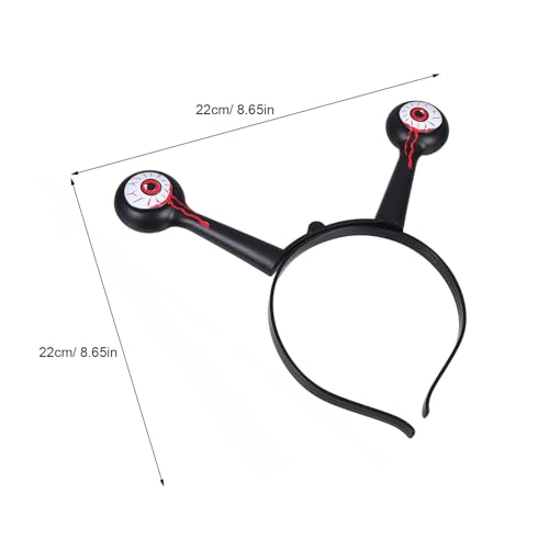 SOLUSTRE Lustiges -Stirnband, Augapfel-Haarband, Monster-Spielzeug, Kopfbedeckung, Haar-Accessoires für Erwachsene, Mädchen und Kinder, Kostümparty-Dekoration SOLUSTRE Lustiges -Stirnband, Augapfel-Haarband, Monster-Spielzeug, Kopfbedeckung, Haar-Accessoires für Erwachsene, Mädchen und Kinder, Kostümparty-Dekoration von SOLUSTRE