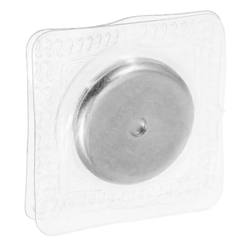 SOLUSTRE Magnetschnalle magnetische druckknöpfe Magnetschnappverschluss Magnetverschluss für Handtaschen Magnetschnappknopf Druckknöpfe annähen Taschenherstellungszubehör Kunststoff Silver von SOLUSTRE