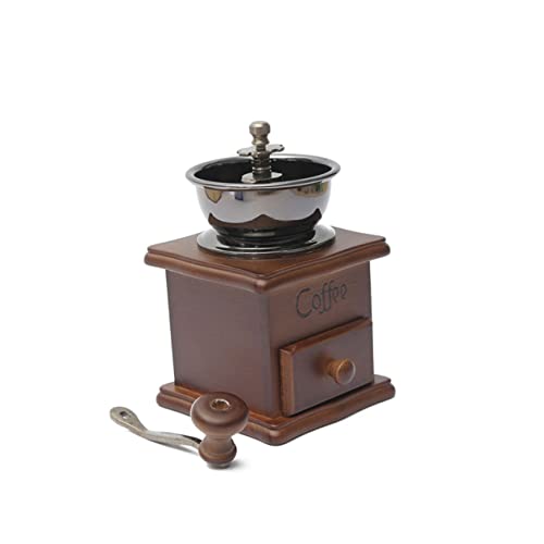 SOLUSTRE Manuelle Holz Kaffeemühle Vintage Stil Retro Kaffeebohnen Schleifmaschine mit Keramikmahlwerk für Zuhause Büro und Reisen Perfektes für Kaffeeliebhaber Zufällige Zufällige Farbe SOLUSTRE Manuelle Holz Kaffeemühle Vintage Stil Retro Kaffeebohnen Schleifmaschine mit Keramikmahlwerk für Zuhause Büro und Reisen Perfektes für Kaffeeliebhaber Zufällige Zufällige Farbe von SOLUSTRE