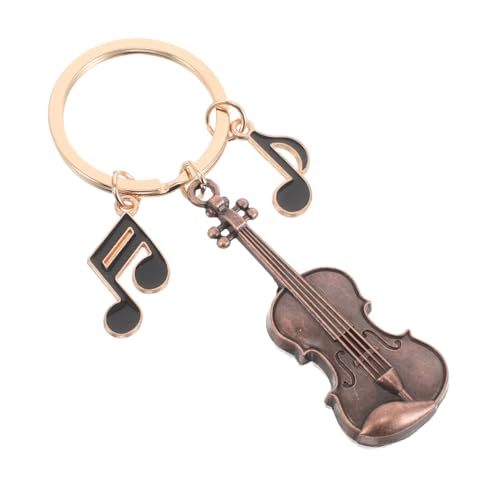 SOLUSTRE Metall Schlüsselanhänger Mit Musiknote Retro Gitarren Und Geigen-schlüsselring Kleiner Musikinstrument-handtaschenanhänger Dekoration Für Taschen Und Schlüssel SOLUSTRE Metall Schlüsselanhänger Mit Musiknote Retro Gitarren Und Geigen-schlüsselring Kleiner Musikinstrument-handtaschenanhänger Dekoration Für Taschen Und Schlüssel von SOLUSTRE