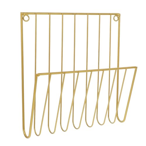 SOLUSTRE Metall Wandmagazinhalter Wandmontierter Stabiler Draht Organizer für Zeitschriften Dokumente und Post Vielseitiges Aufbewahrungssystem für Büro und Zuhause mit Modernem SOLUSTRE Metall Wandmagazinhalter Wandmontierter Stabiler Draht Organizer für Zeitschriften Dokumente und Post Vielseitiges Aufbewahrungssystem für Büro und Zuhause mit Modernem von SOLUSTRE