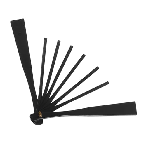 SOLUSTRE Mini Faltbarer Handfächer Rahmen aus Kunststoff für Diy Bastelprojekte Retro Fächer Skelett Robust für Party Deko Wandgestaltung und Näharbeiten von SOLUSTRE