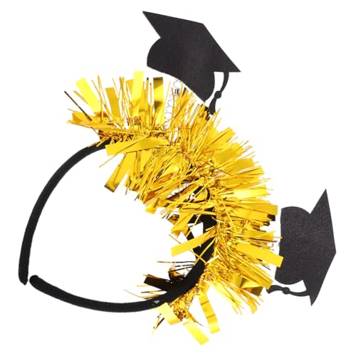 SOLUSTRE Mini Graduation Cap Haarreif mit Tinsel Modisches Party accessoire für Abschlussfeiern Langlebig Verarbeitet Vielseitig Einsetzbar für Studenten und Festliche Anlässe SOLUSTRE Mini Graduation Cap Haarreif mit Tinsel Modisches Party accessoire für Abschlussfeiern Langlebig Verarbeitet Vielseitig Einsetzbar für Studenten und Festliche Anlässe von SOLUSTRE