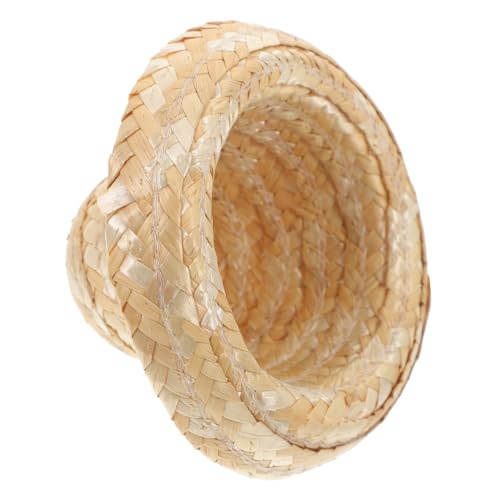 SOLUSTRE Miniatur Hut für Flaschen Dekoration Adorable Mini Hut für Puppen Weinflaschen Pet Zubehör Diy Bastelbedarf von SOLUSTRE