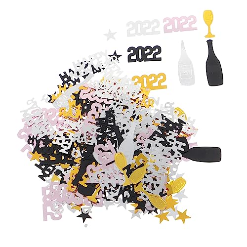 SOLUSTRE Packungen Glitzer Konfetti für Silvester und Partys Gold Schwarz Silber Deko für Feierlichkeiten Hochzeiten Babypartys und SOLUSTRE Packungen Glitzer Konfetti für Silvester und Partys Gold Schwarz Silber Deko für Feierlichkeiten Hochzeiten Babypartys und von SOLUSTRE