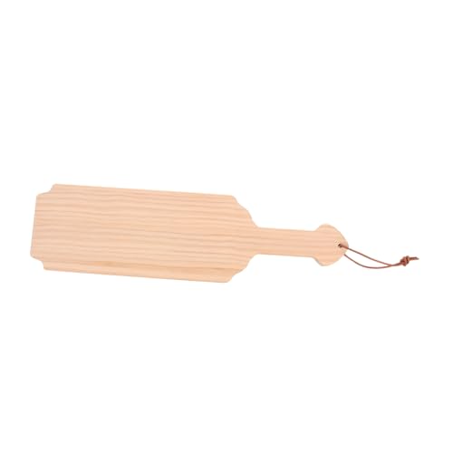 SOLUSTRE Paddel-anhänger Holz Handwerk Nautisch Paddel-bastelarbeiten Zum Selbermachen Wohnkultur Vertikales Paddel Unfertige Paddelausschnitte Unvollendete Paddelboote Khaki Hölzern von SOLUSTRE