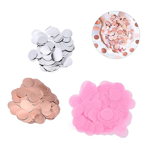 SOLUSTRE Party Set Papierkonfetti mit Farbigen Tasseln Roségold Konfetti Tischdekoration für Hochzeit Geburtstag Valentinstag Bachelorette und Festliche Anlässe SOLUSTRE Party Set Papierkonfetti mit Farbigen Tasseln Roségold Konfetti Tischdekoration für Hochzeit Geburtstag Valentinstag Bachelorette und Festliche Anlässe von SOLUSTRE