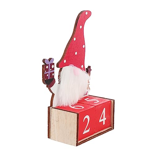 SOLUSTRE Perpetual Weihnachtskalender aus Holz Wiederverwendbarer Desktop Kalenderblock Kreativer Tischkalender für Büro Zuhause Langlebiger Roter Holzblock mit Monats und Datumsanzeige SOLUSTRE Perpetual Weihnachtskalender aus Holz Wiederverwendbarer Desktop Kalenderblock Kreativer Tischkalender für Büro Zuhause Langlebiger Roter Holzblock mit Monats und Datumsanzeige von SOLUSTRE