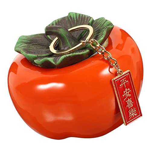 SOLUSTRE Persimmon Ornament mit Hohlem Design Vielseitige Tischdekoration für Neujahr Kompakt und Farbenfroh Realistische Detailgestaltung für Wohnzimmer Büro und Frühjahrsfest SOLUSTRE Persimmon Ornament mit Hohlem Design Vielseitige Tischdekoration für Neujahr Kompakt und Farbenfroh Realistische Detailgestaltung für Wohnzimmer Büro und Frühjahrsfest von SOLUSTRE