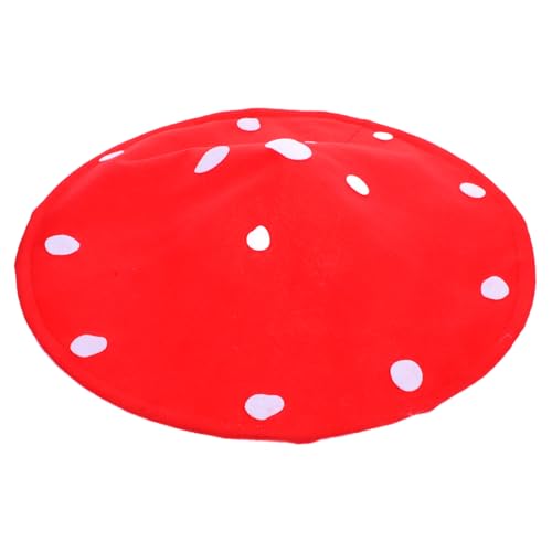 SOLUSTRE Pilzhut für Erwachsene Leichter Bequemer Cosplay Partyhut Niedliches Design für Halloween Bühnenauftritte und Kostümfestivals von SOLUSTRE