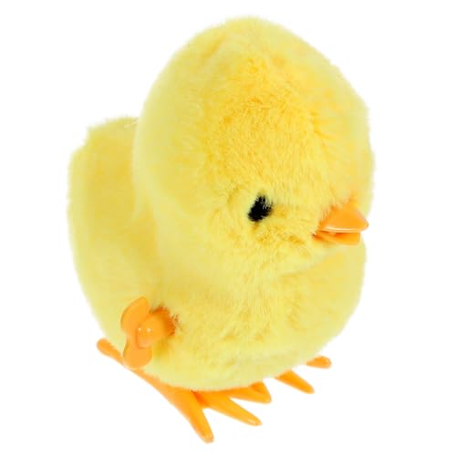 SOLUSTRE Plüsch Huhn Aufziehspielzeug Springendes Küken Für Kleinkinder Bildungssprungspielzeug Für Kuschelspielzeug Für Jungen Und Aufziehspielzeug Für Osternester von SOLUSTRE