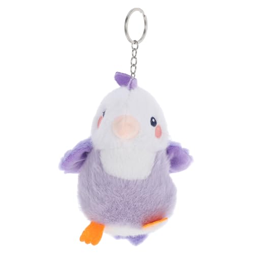 SOLUSTRE Plüsch -papageienschlüsselkette Für Rucksäcke Und Handtaschen Süße Und Weiche Spielzeugheizpersonenfreunde Schöner Kleiner Vogelanhänger Für Partys Und Besondere Anlässe von SOLUSTRE