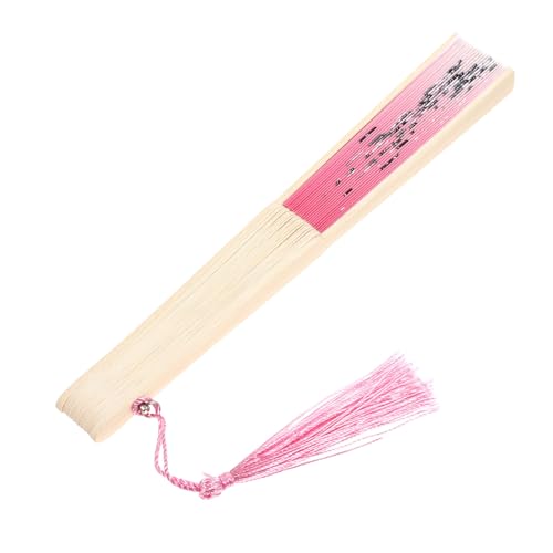 SOLUSTRE Retro Handfächer aus und Leichter Faltbarer Handfächer mit Quaste Stabiles Design für Tanz Sommer Hochzeit Wanddekoration und Traditionelle Kostüme SOLUSTRE Retro Handfächer aus und Leichter Faltbarer Handfächer mit Quaste Stabiles Design für Tanz Sommer Hochzeit Wanddekoration und Traditionelle Kostüme von SOLUSTRE