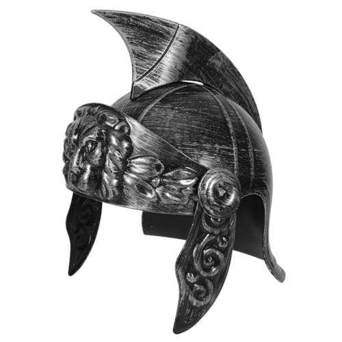 SOLUSTRE Römischer Soldatenhelm Verstellbar Robuster Kunststoff Ritterkostüm Helm für Halloween Mittelalterlicher Krieger Hut für Karneval Rollenspiel und Maskerade SOLUSTRE Römischer Soldatenhelm Verstellbar Robuster Kunststoff Ritterkostüm Helm für Halloween Mittelalterlicher Krieger Hut für Karneval Rollenspiel und Maskerade von SOLUSTRE