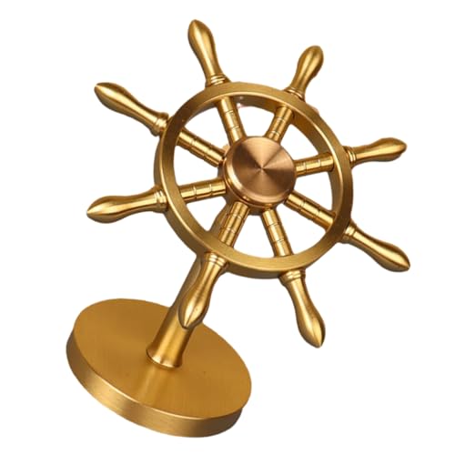 SOLUSTRE Ruderverzierung Room Decoration raumdeko Schiffsdekoration Hauswärmegeschenk kalanchoe Zubehör Schreibtisch mediterrane Tischdekoration Marine-Ruder-Handwerksdekor Messing Golden SOLUSTRE Ruderverzierung Room Decoration raumdeko Schiffsdekoration Hauswärmegeschenk kalanchoe Zubehör Schreibtisch mediterrane Tischdekoration Marine-Ruder-Handwerksdekor Messing Golden von SOLUSTRE