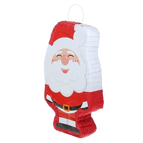 SOLUSTRE Santa Claus Pinata Weihnachtsmann Piñata Partydeko Candy Gefüllt Festliche Ornament Weihnachten Spielspaß für Feier und Familienfreude SOLUSTRE Santa Claus Pinata Weihnachtsmann Piñata Partydeko Candy Gefüllt Festliche Ornament Weihnachten Spielspaß für Feier und Familienfreude von SOLUSTRE