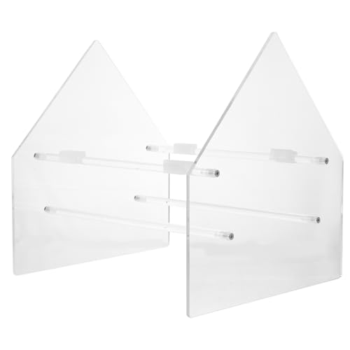 SOLUSTRE Schallplattenhalter für Schreibtisch Zeitungs und Magazine Organizer Rack Robuste Aufbewahrung für Büro Schlafzimmer Wohnzimmer Praktischer Ablageplatz für Dokumente und Bürobedarf von SOLUSTRE