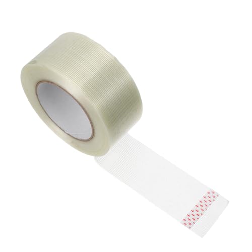 SOLUSTRE Schweres Transparentes Fiberglas-verstärktes Verpackungsband Stark Haftendes Gestreiftes Filament-klebeband für Sicheres Versenden Fixieren und Verpacken Schwerer Lasten SOLUSTRE Schweres Transparentes Fiberglas-verstärktes Verpackungsband Stark Haftendes Gestreiftes Filament-klebeband für Sicheres Versenden Fixieren und Verpacken Schwerer Lasten von SOLUSTRE
