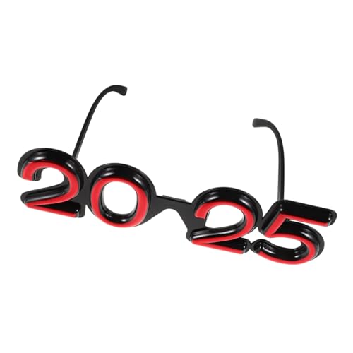 SOLUSTRE Silvesterbrille Silvesterparty Zubehör Silvesterparty Brille Einzelne Partybrille 2025 Brillen Lustige Farben Foto Requisiten Partybrille Partygebrauch Brillen Neuheit LED PC Rot SOLUSTRE Silvesterbrille Silvesterparty Zubehör Silvesterparty Brille Einzelne Partybrille 2025 Brillen Lustige Farben Foto Requisiten Partybrille Partygebrauch Brillen Neuheit LED PC Rot von SOLUSTRE
