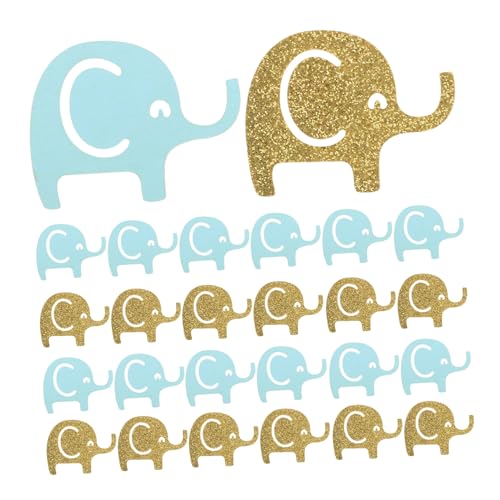 SOLUSTRE Süßes Elefant Konfetti Teiliges für Babyparty Dekorative Tischdeko Partydekoration Hochwertiges Geburtstagsfeiern und Feiern SOLUSTRE Süßes Elefant Konfetti Teiliges für Babyparty Dekorative Tischdeko Partydekoration Hochwertiges Geburtstagsfeiern und Feiern von SOLUSTRE