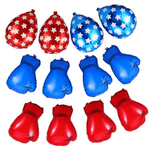 SOLUSTRE Teiliges Folienballons Boxhandschuhe und Sandsäcke in Rot und Blau Aufblasbare Mma-partydekoration für Wrestling und Boxgeburtstag Einfach Aufzublasen Vielseitig für Innen SOLUSTRE Teiliges Folienballons Boxhandschuhe und Sandsäcke in Rot und Blau Aufblasbare Mma-partydekoration für Wrestling und Boxgeburtstag Einfach Aufzublasen Vielseitig für Innen von SOLUSTRE