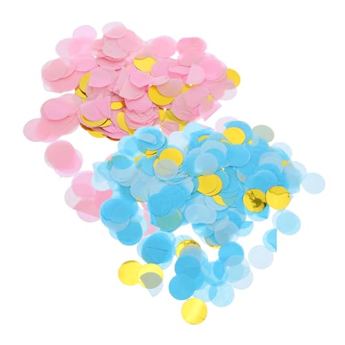 SOLUSTRE Teiliges Konfetti Rundes Papierkonfetti Blau Reißfestes Gender Reveal Tischdekoration für Babyparty Vielseitige Streudeko mit Leichter SOLUSTRE Teiliges Konfetti Rundes Papierkonfetti Blau Reißfestes Gender Reveal Tischdekoration für Babyparty Vielseitige Streudeko mit Leichter von SOLUSTRE