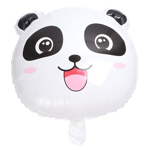 SOLUSTRE Teiliges Panda Folienballon Große Kreative Cartoon Aluminiumfolie Luftballons Süße Partydeko für Geburtstagsfeier und Festival Wiederverwendbar Weiß von SOLUSTRE