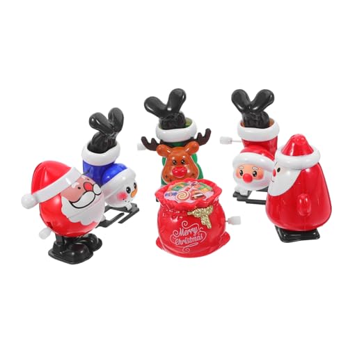 SOLUSTRE Teiliges Weihnachts Wind Up Lustige Aufziehfiguren Santa Rentier Schneemann Bunte Partygeschenke und Kleine Mitgebsel für Festliche Weihnachtsstrumpf Füller SOLUSTRE Teiliges Weihnachts Wind Up Lustige Aufziehfiguren Santa Rentier Schneemann Bunte Partygeschenke und Kleine Mitgebsel für Festliche Weihnachtsstrumpf Füller von SOLUSTRE
