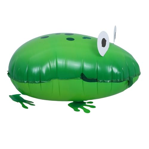 SOLUSTRE Tierballon Dekorationen Reptilien Themenballons Tier Reptilien Ballons Babyparty Ballons Animierter Frosch Für Themengeburtstag Dekor von SOLUSTRE