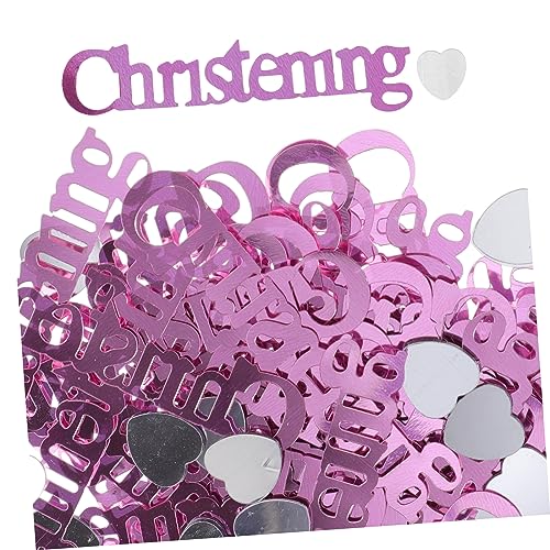 SOLUSTRE Tüten Christening Konfetti Tischstreu für Shower Feierdekoration Leichte Glitzerpartikel für Jungen Feste Farben Herz SOLUSTRE Tüten Christening Konfetti Tischstreu für Shower Feierdekoration Leichte Glitzerpartikel für Jungen Feste Farben Herz von SOLUSTRE
