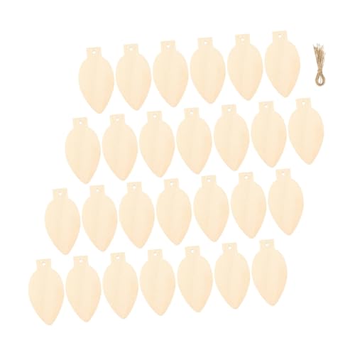 SOLUSTRE Unbehandelte Holzanhänger Light Bulb Bastelset Leichte Holzscheiben zum Bemalen und Dekorieren für DIY Weihnachtsdeko Wand Fenster Tür Holzdeko Handwerk SOLUSTRE Unbehandelte Holzanhänger Light Bulb Bastelset Leichte Holzscheiben zum Bemalen und Dekorieren für DIY Weihnachtsdeko Wand Fenster Tür Holzdeko Handwerk von SOLUSTRE