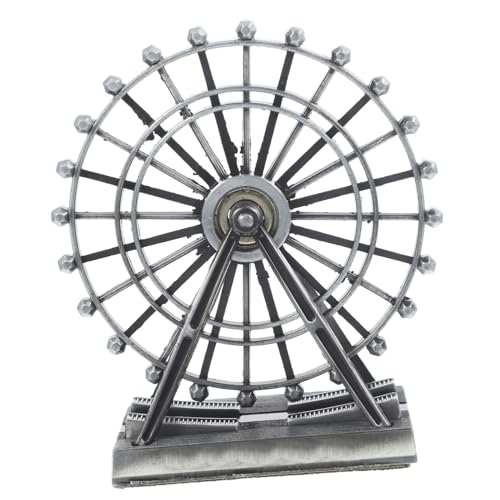 SOLUSTRE Vintage Ferris Wheel Statue Tischdekoration aus Metall Drehbares Riesenrad für Büro und Zuhause für Hochzeiten Weihnachten Valentinstag und Geburtstage SOLUSTRE Vintage Ferris Wheel Statue Tischdekoration aus Metall Drehbares Riesenrad für Büro und Zuhause für Hochzeiten Weihnachten Valentinstag und Geburtstage von SOLUSTRE
