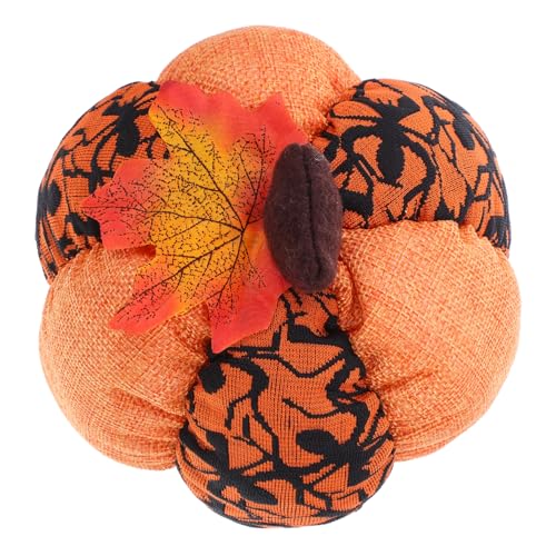 SOLUSTRE Weiche Stoff Kürbis Deko mit Lachendem Gesicht Gefüllt mit PP Baumwolle Sichere Halloween Herbst Tischdekoration für Indoor Festliche Party und Atmosphäre SOLUSTRE Weiche Stoff Kürbis Deko mit Lachendem Gesicht Gefüllt mit PP Baumwolle Sichere Halloween Herbst Tischdekoration für Indoor Festliche Party und Atmosphäre von SOLUSTRE