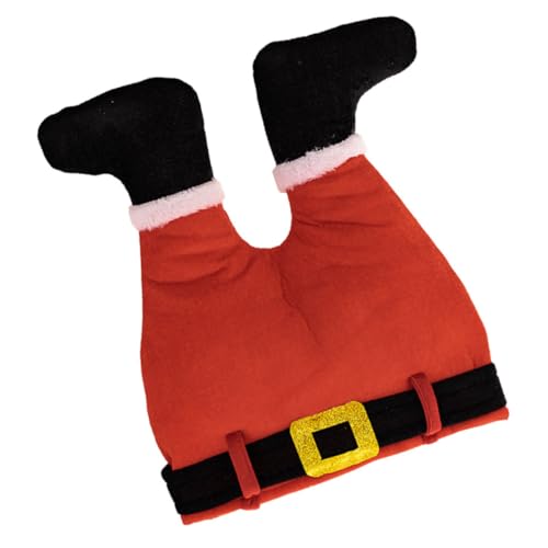 SOLUSTRE Weihnachtsmütze Plüschhose Design Lustiger Elf Bein Hut Weihnachtsfeier Partyhut Leicht Komfortabel Für Damen Herren SOLUSTRE Weihnachtsmütze Plüschhose Design Lustiger Elf Bein Hut Weihnachtsfeier Partyhut Leicht Komfortabel Für Damen Herren von SOLUSTRE