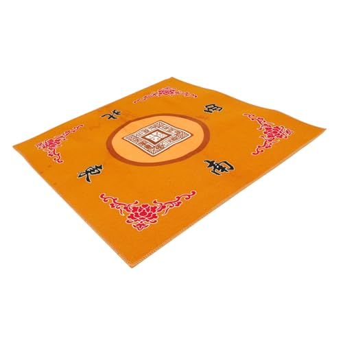 SOLUSTRE rutschfeste Schalldämpfende Mahjong Tischdecke aus Hochwertigem Material Quadratisch und Strapazierfähig für Zuhause Hotel und Spieltisch Dekorativ und Formbeständig Leicht und SOLUSTRE rutschfeste Schalldämpfende Mahjong Tischdecke aus Hochwertigem Material Quadratisch und Strapazierfähig für Zuhause Hotel und Spieltisch Dekorativ und Formbeständig Leicht und von SOLUSTRE