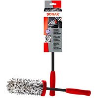 SONAX Felgenbürste Microfaser rot, schwarz Kunststoff, 1 St. von SONAX