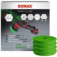 SONAX medium Exzenter-Aufsatz 75,0 mm, 4 St. von SONAX