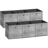 SONGMICS Aufbewahrungsboxen grau 30,0 x 30,0 x 30,0 cm SONGMICS Aufbewahrungsboxen grau 30,0 x 30,0 x 30,0 cm von SONGMICS