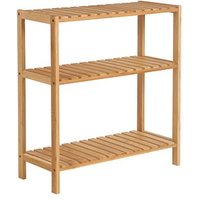 SONGMICS Badregal BCB33Y bambus 60,0 x 26,0 x 66,0 cm von SONGMICS