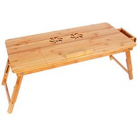 SONGMICS Laptop-Betttablett LLD004 braun von SONGMICS