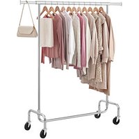 SONGMICS Rollgarderobe HSR11SV1 silber Metall 110,0 - 150,0 x 160,0 cm SONGMICS Rollgarderobe HSR11SV1 silber Metall 110,0 - 150,0 x 160,0 cm von SONGMICS