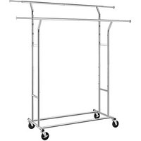 SONGMICS Rollgarderobe HSR12SV1 schwarz Metall 129,0 - 169,0 x 148,0 - 172,0 cm SONGMICS Rollgarderobe HSR12SV1 schwarz Metall 129,0 - 169,0 x 148,0 - 172,0 cm von SONGMICS