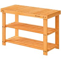 SONGMICS Schuhbank LBS04N natur Holz 70,1 cm SONGMICS Schuhbank LBS04N natur Holz 70,1 cm von SONGMICS