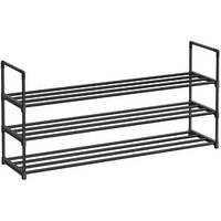 SONGMICS Schuhregal schwarz 116,0 x 30,0 x 55,0 cm SONGMICS Schuhregal schwarz 116,0 x 30,0 x 55,0 cm von SONGMICS
