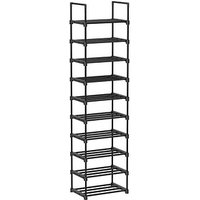 SONGMICS Schuhregal schwarz 45,0 x 30,0 x 174,0 cm SONGMICS Schuhregal schwarz 45,0 x 30,0 x 174,0 cm von SONGMICS