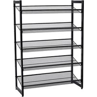 SONGMICS Schuhregal schwarz 74,0 x 30,7 x 104,0 cm SONGMICS Schuhregal schwarz 74,0 x 30,7 x 104,0 cm von SONGMICS