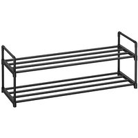SONGMICS Schuhregal schwarz 92,0 x 30,0 x 33,0 cm, 1 St. von SONGMICS